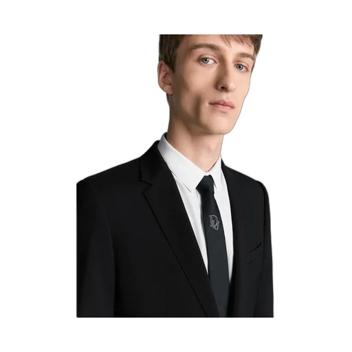 Tie With Centered Dior Oblique