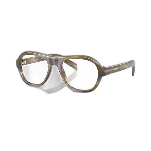 Prada Eyewear Oval Frame Glasses
