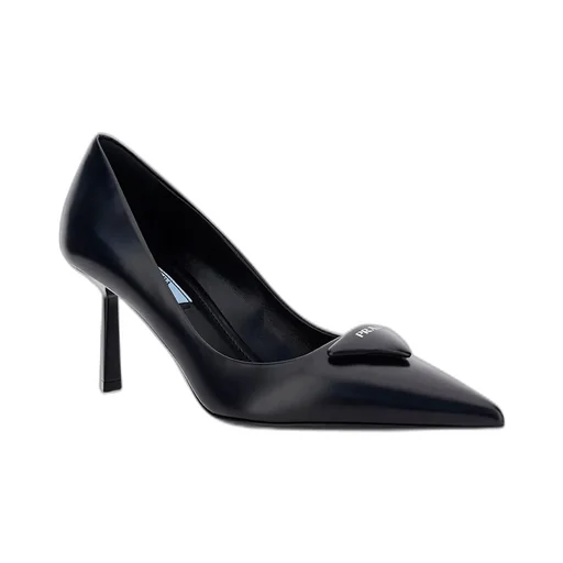 Prada Pointed Toe Slip-On Pumps