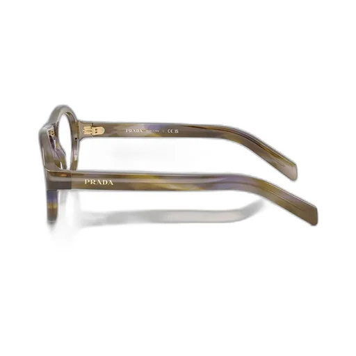 Prada Eyewear Oval Frame Glasses