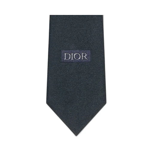 Tie With Centered Dior Oblique