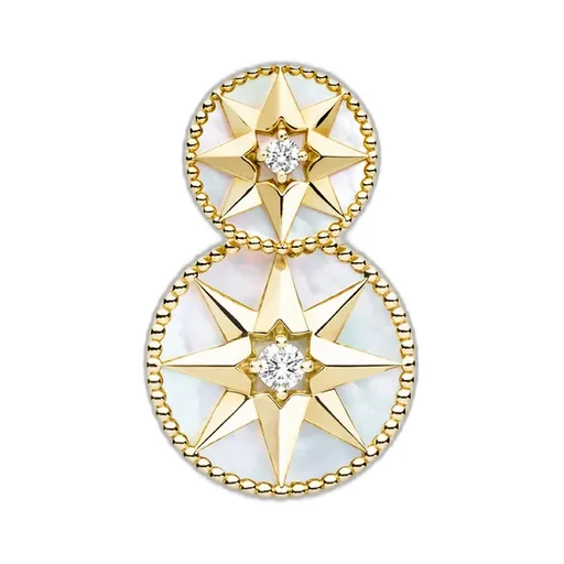 Rose Des Vents Single Earring