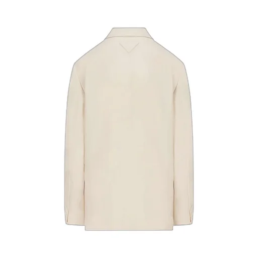Prada Double-Breasted Long Sleeved Blazer