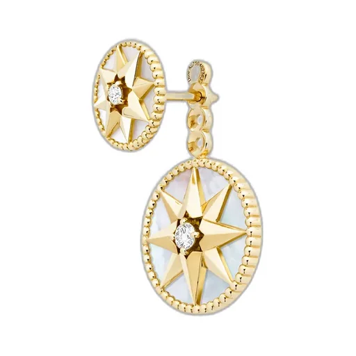 Rose Des Vents Single Earring