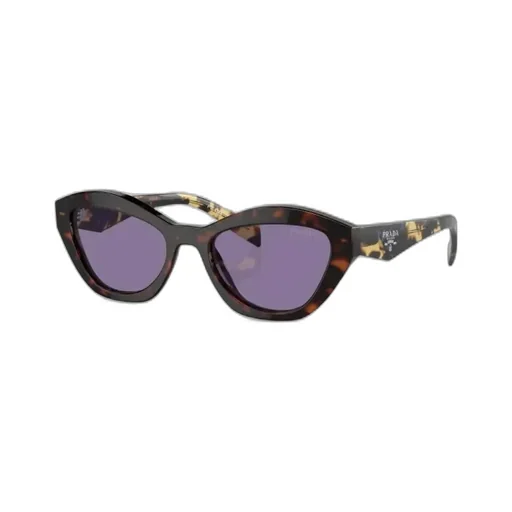 Prada Eyewear Cat Eye Frame Logo Sunglasses
