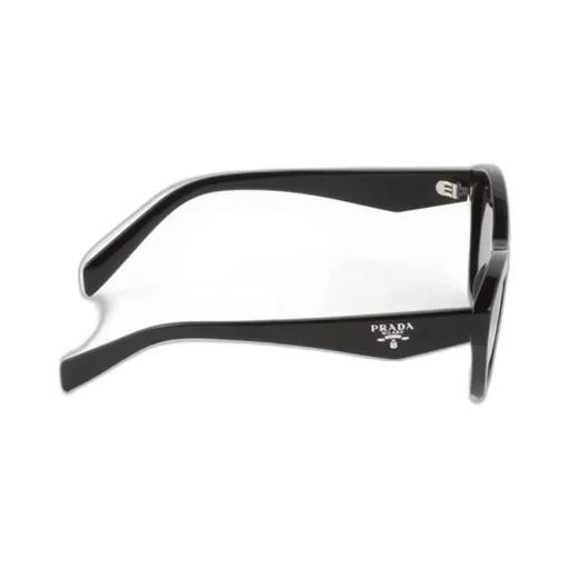Prada Eyewear Cat Eye Frame Logo Sunglasses