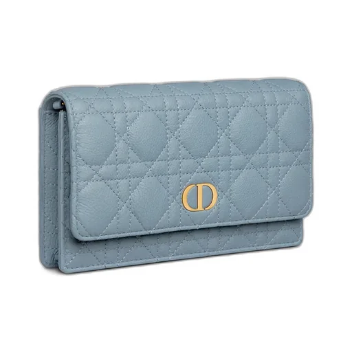 Dior Caro Pouch With Chain
