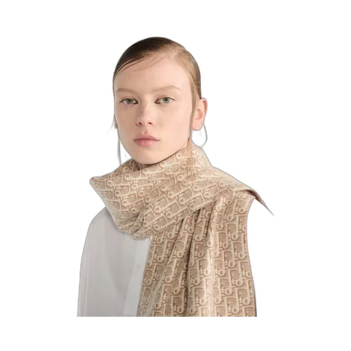 Dior Oblique Natte Scarf