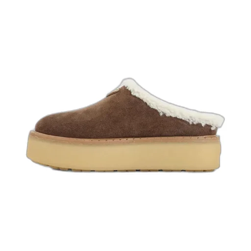 Prada Triangle-Logo Round-Toe Mules
