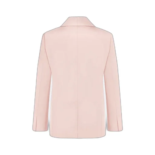 Jacket With Shawl Collar And Removable Bow