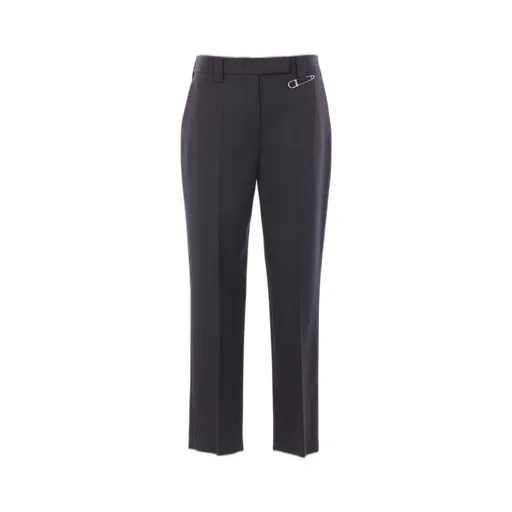 Prada Safety-Pin Detailed Tailored Trousers