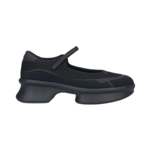 Prada Round-Toe Mesh Ballerinas