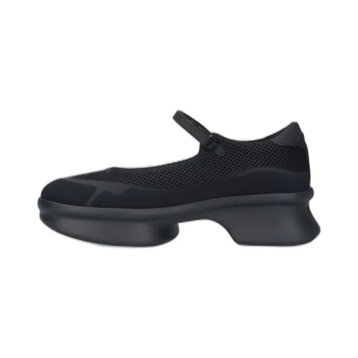 Prada Round-Toe Mesh Ballerinas