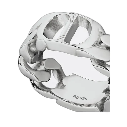 Cd Icon Chain Link Ring