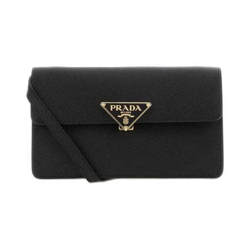 Prada Triangle-Logo Mini Bag