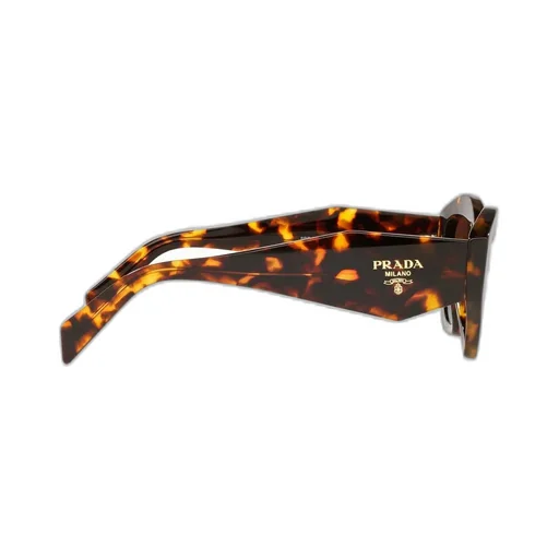 Prada Eyewear Logo-Printed Angular-Frame Sunglasses