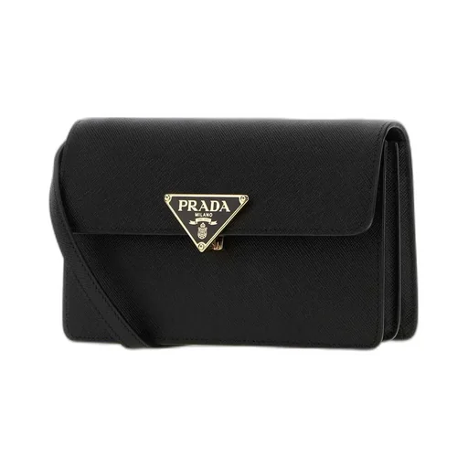 Prada Triangle-Logo Mini Bag