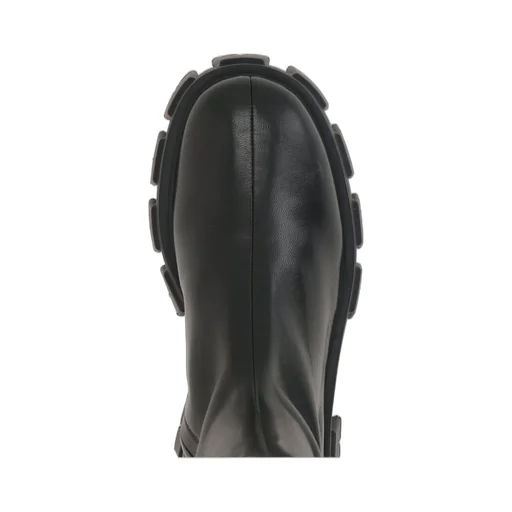 Prada Round-Toe Zipped Boots
