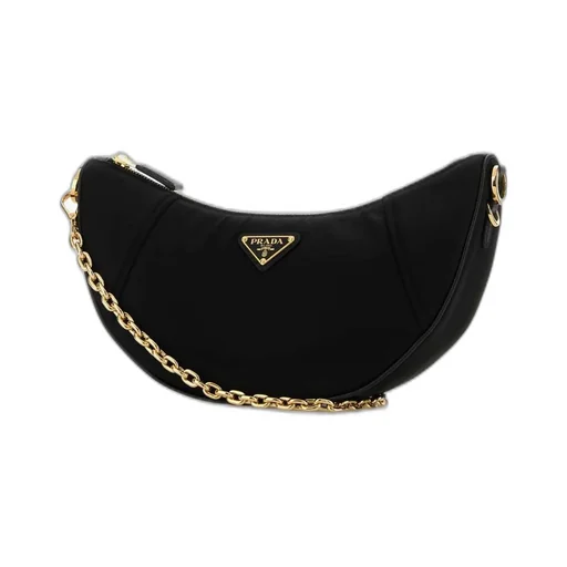 Prada Re-Nylon Demi-Lune Shoulder Bag
