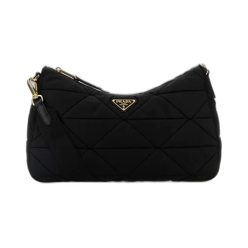 Prada Quilted Zipped Shoulder Bag