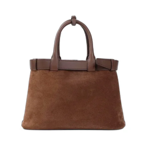 Prada Belted Open-Top Medium Handbag