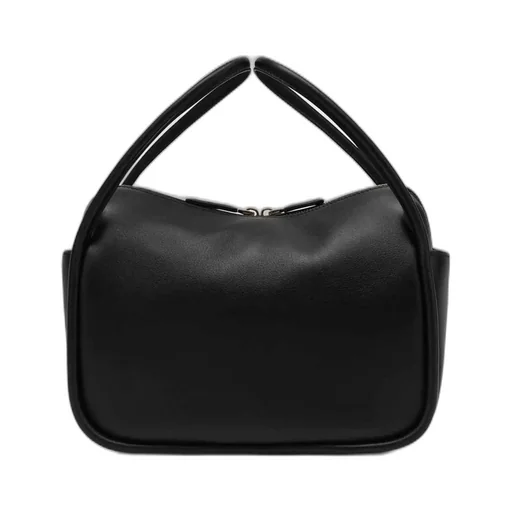 Prada Logo-Plaque Zipped Tote Bag