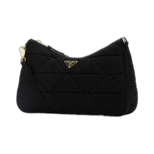 Prada Quilted Zipped Shoulder Bag
