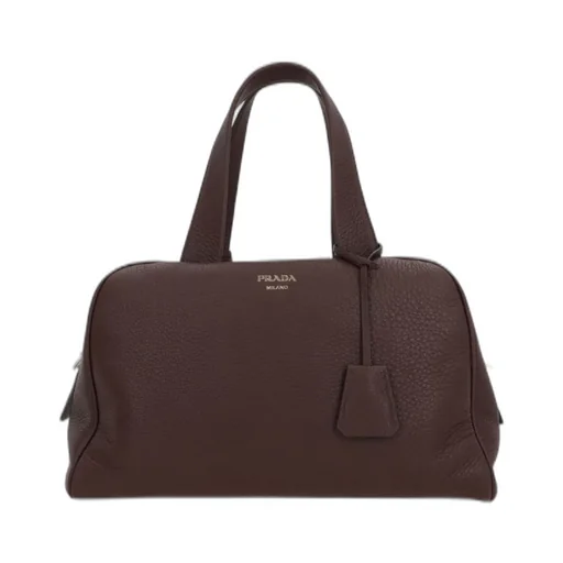 Prada Logo-Printed Zipped Tote Bag