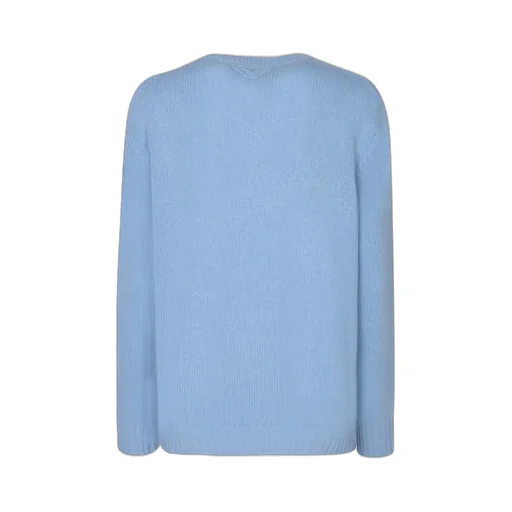 Prada Long-Sleeved Crewneck Knitted Jumper