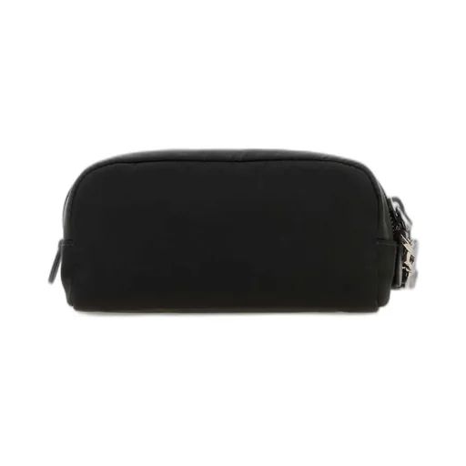 Prada Re-Nylon Triangle-Logo Zip-Up Pouch