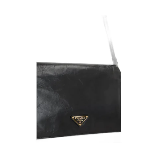 Prada Triangle-Logo Shoulder Bag