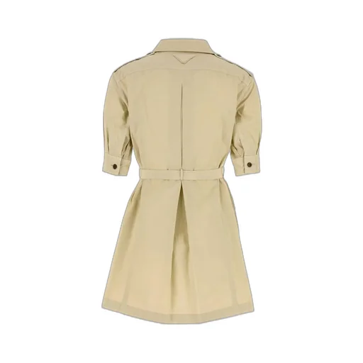 Prada Short-Sleeved Belted Dress