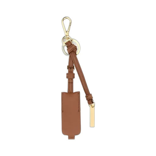 Prada Logo-Engraved Keyring