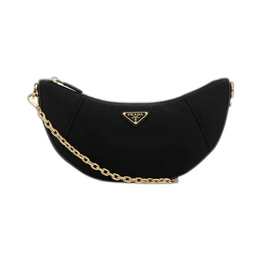 Prada Re-Nylon Demi-Lune Shoulder Bag