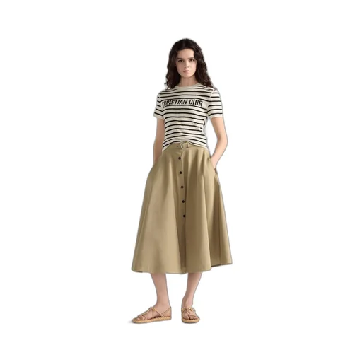 Dioriviera Cropped Short-Sleeved Sweater