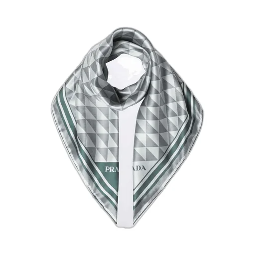 Prada Pattern-Printed Foulard