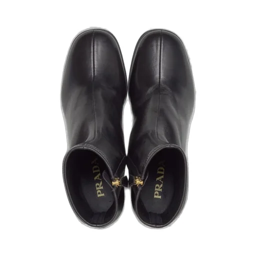 Prada Zip-Up Ankle Boots