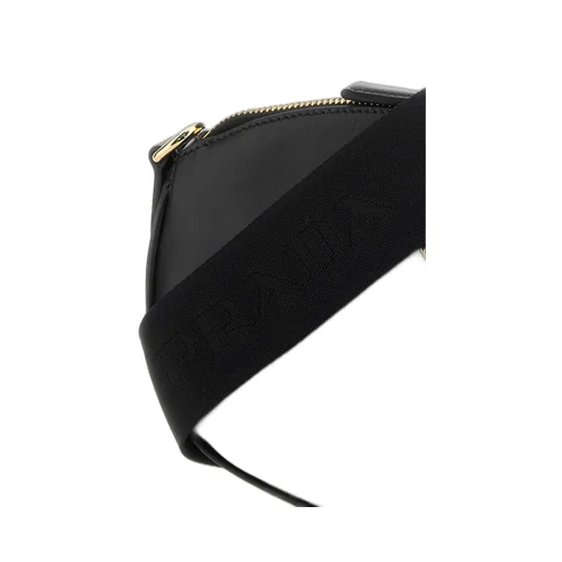 Prada Triangle-Logo Zipped Crossbody Bag