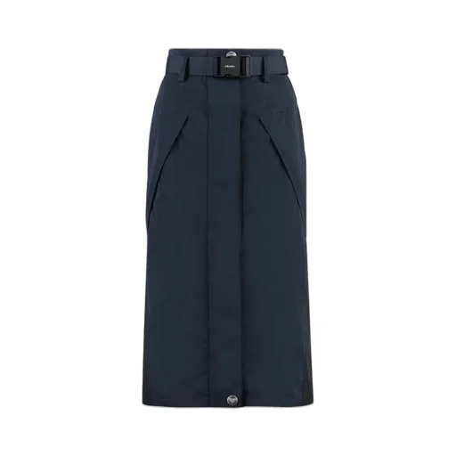 Prada Belted Pencil Skirt