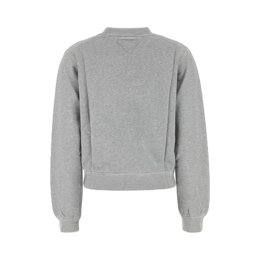 Prada Logo Detailed Crewneck Sweatshirt