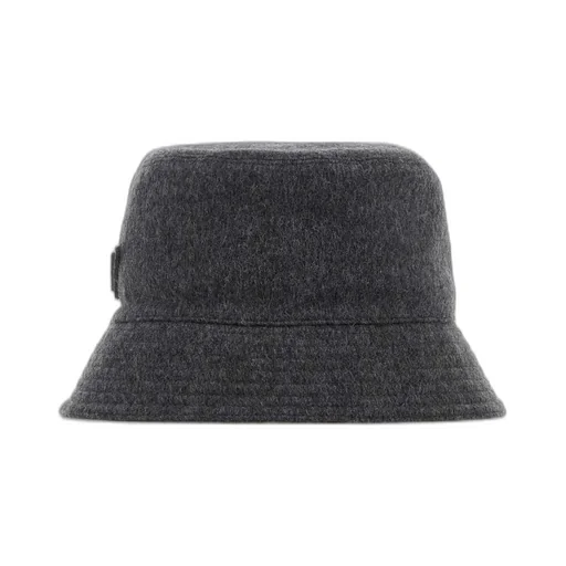 Prada Triangle-Logo Bucket Hat