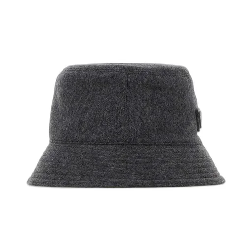 Prada Triangle-Logo Bucket Hat