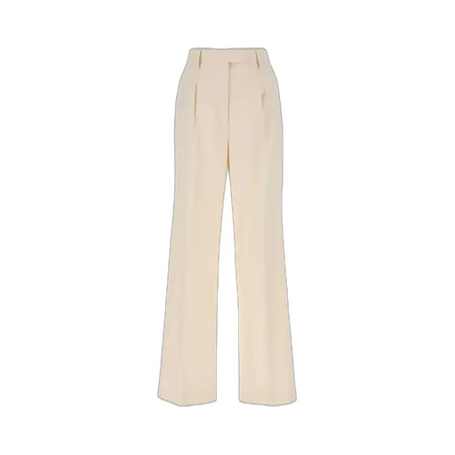 Prada Pressed-Crease Straight Leg Tailored Trousers