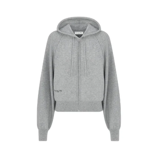 Hooded Zipped Cardigan