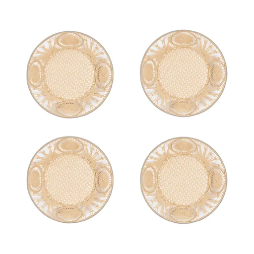 Set Of Four Round Baskets