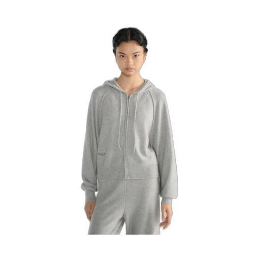 Hooded Zipped Cardigan