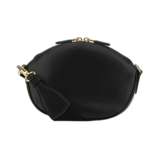 Prada Triangle-Logo Zipped Crossbody Bag