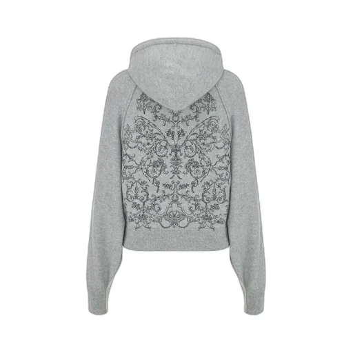 Hooded Zipped Cardigan