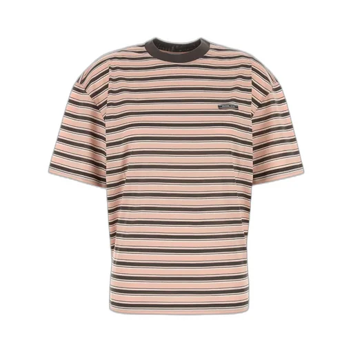 Prada Striped Crewneck T-Shirt