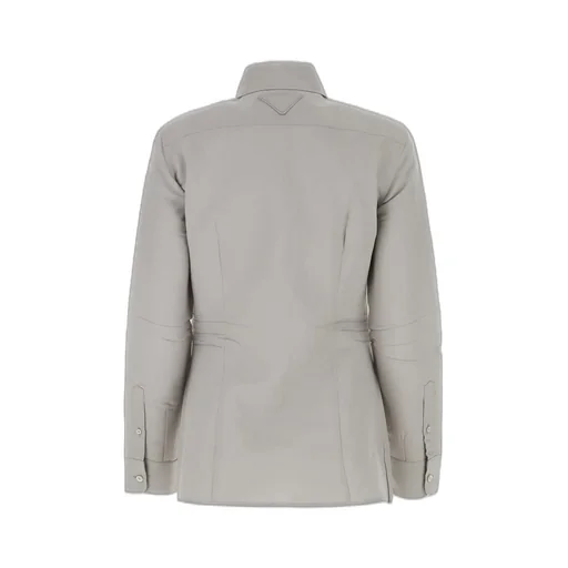 Prada Long-Sleeved Button-Up Shirt